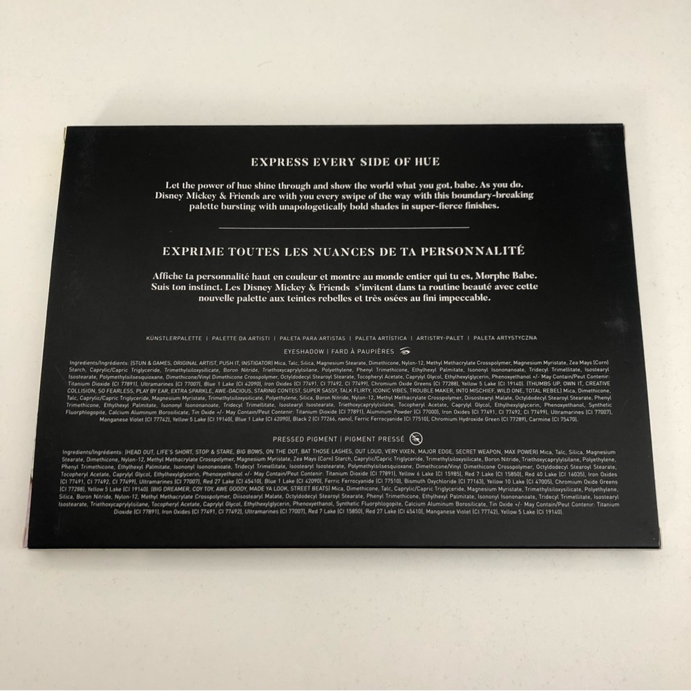 NWT Morphe Mickey & Friends Truth Be Bold Artistry Palette - Picture 5 of 5